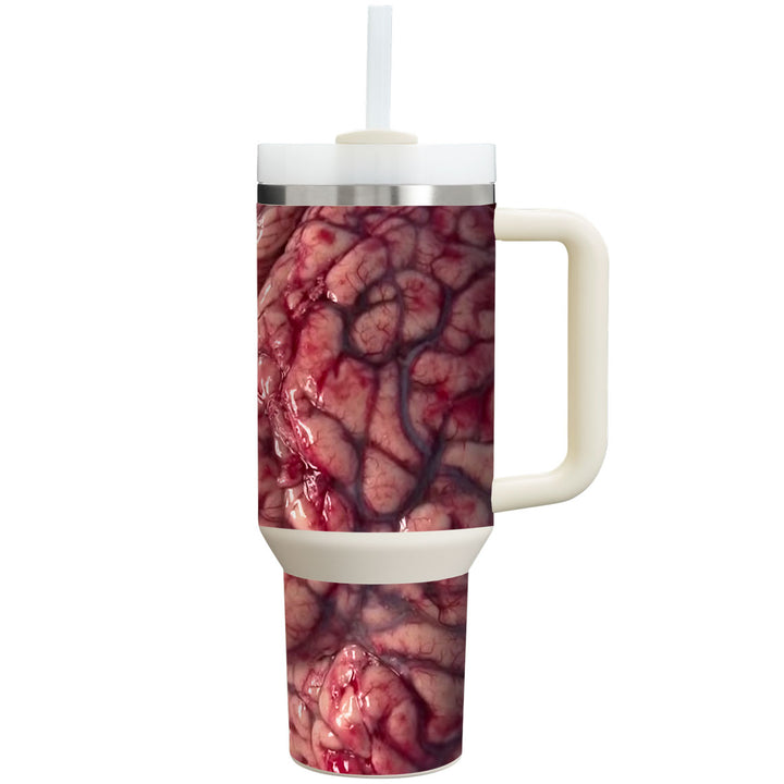 Stanley Personalized Tumbler Horror Series Brain Skin