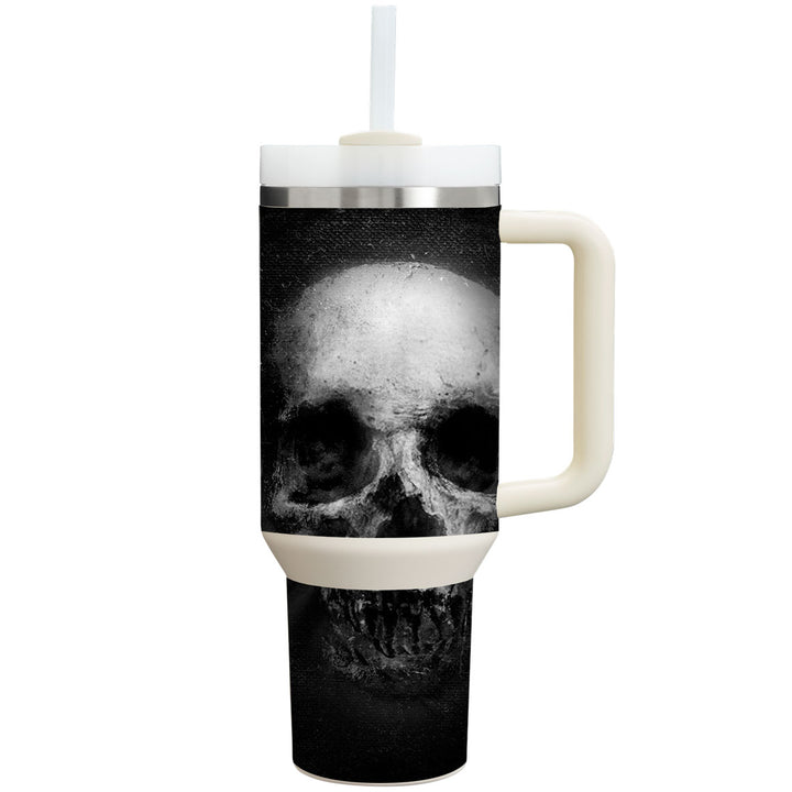 Stanley Personalized Tumbler Horror Series Skull Skin