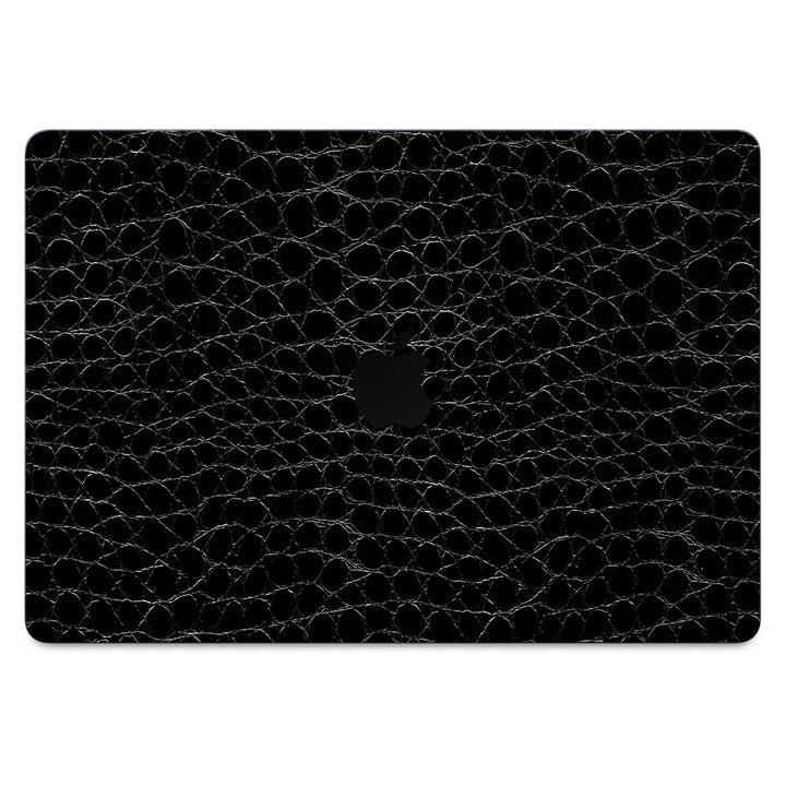 MacBook Air 15” (2025 M4) Leather Series BlackAlligator Skin