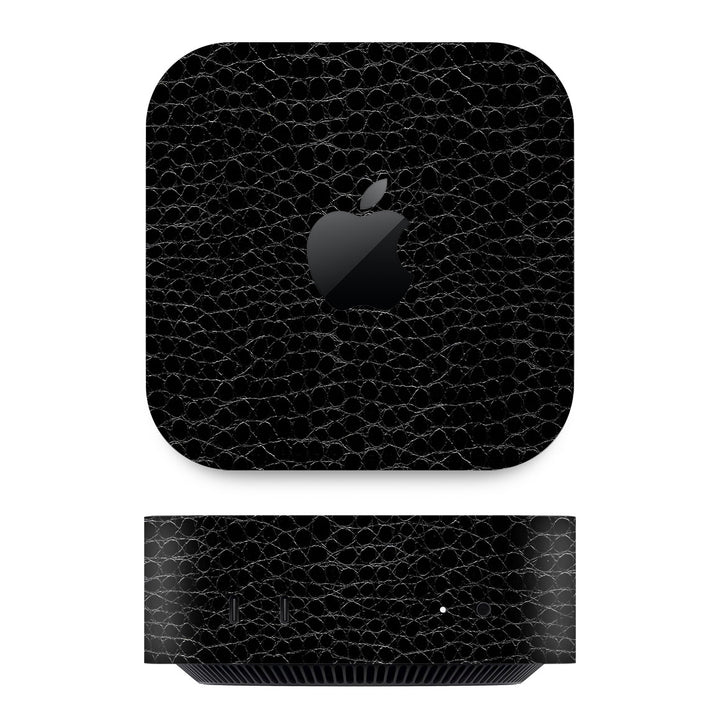 Mac Mini M4 Leather Series BlackAlligator Skin