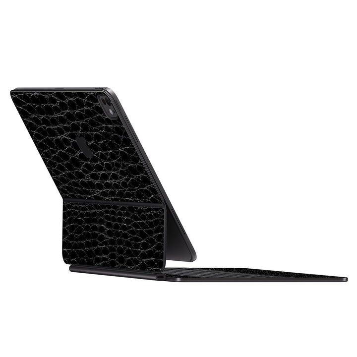 Magic Keyboard for iPad Pro 13" (M4) Leather Series BlackAlligator Skin