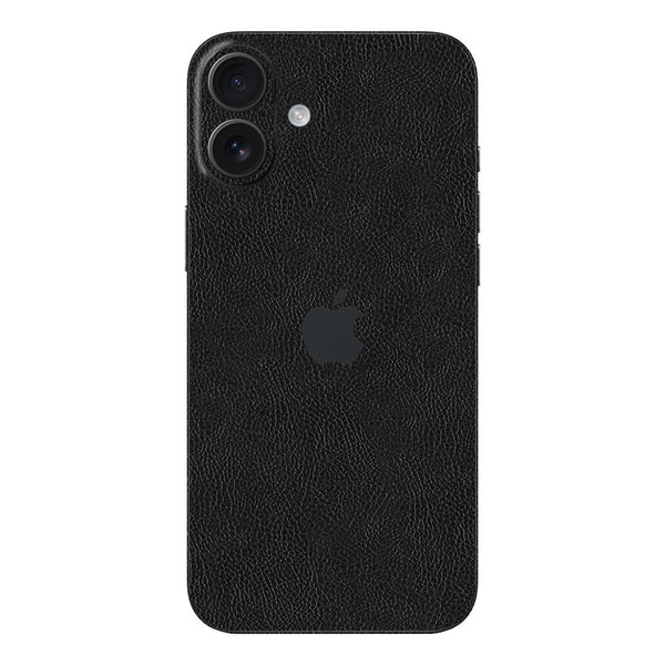 iPhone 16 Plus Leather Series Black