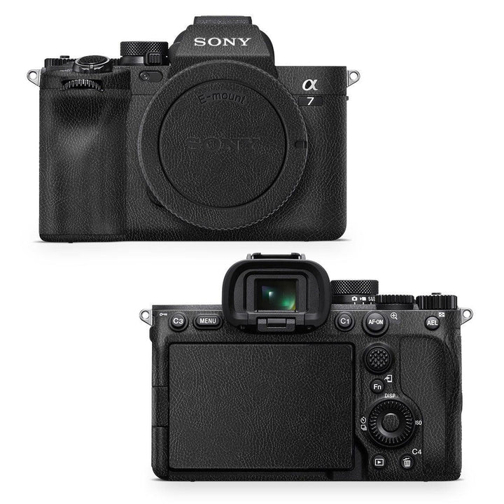 Sony A7 IV Mirrorless Camera Leather Series Skins - Slickwraps