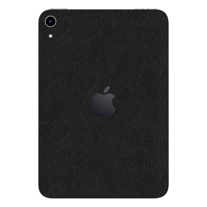 iPad Mini 7 (A17 Pro) Leather Series Black Skin