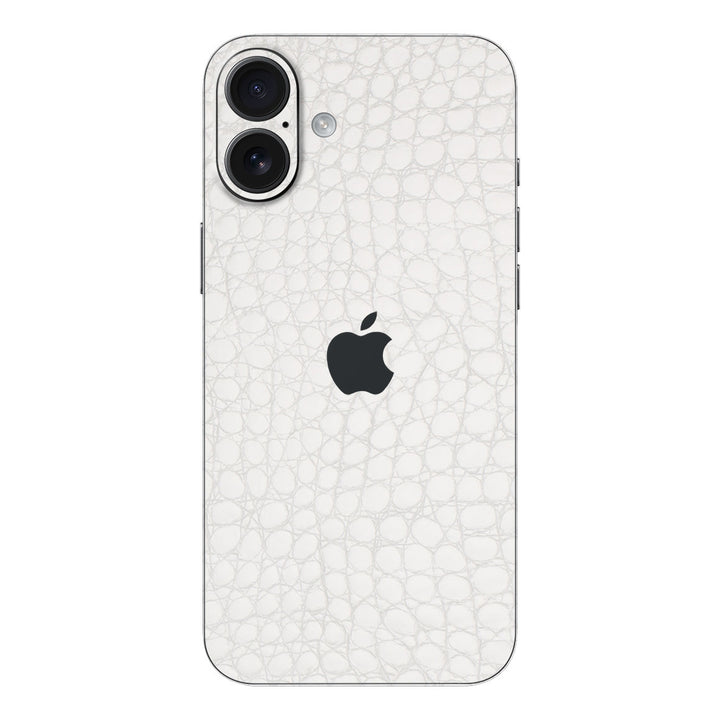 iPhone 16 Leather Series WhiteAlligator