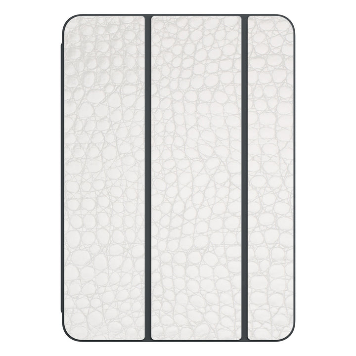 Smart Folio for iPad Pro 11-inch (M4) Leather Series WhiteAlligator Skin