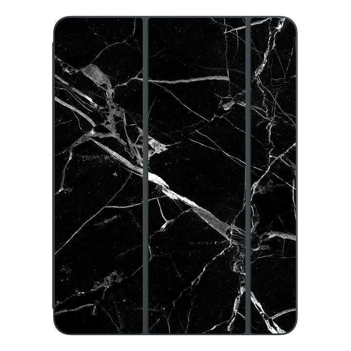 Smart Folio for iPad Pro 13-inch (M4) Marble Series Black Skin