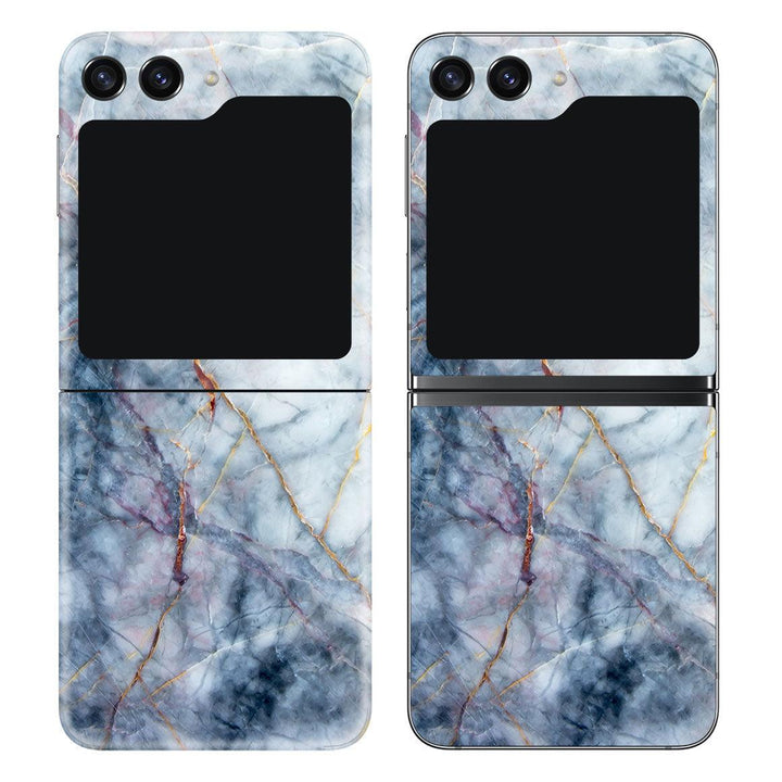 Galaxy Z Flip 5 Marble Series Skins - Slickwraps