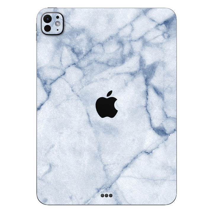 iPad Pro 11" M4 Marble Series Blue Skin