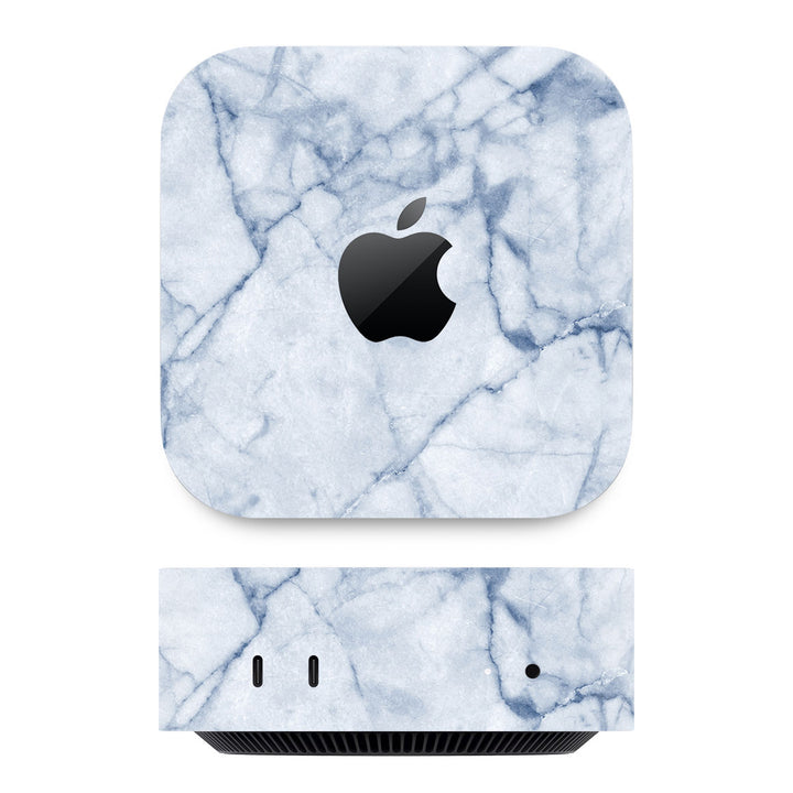 Mac Mini M4 Marble Series Blue Skin