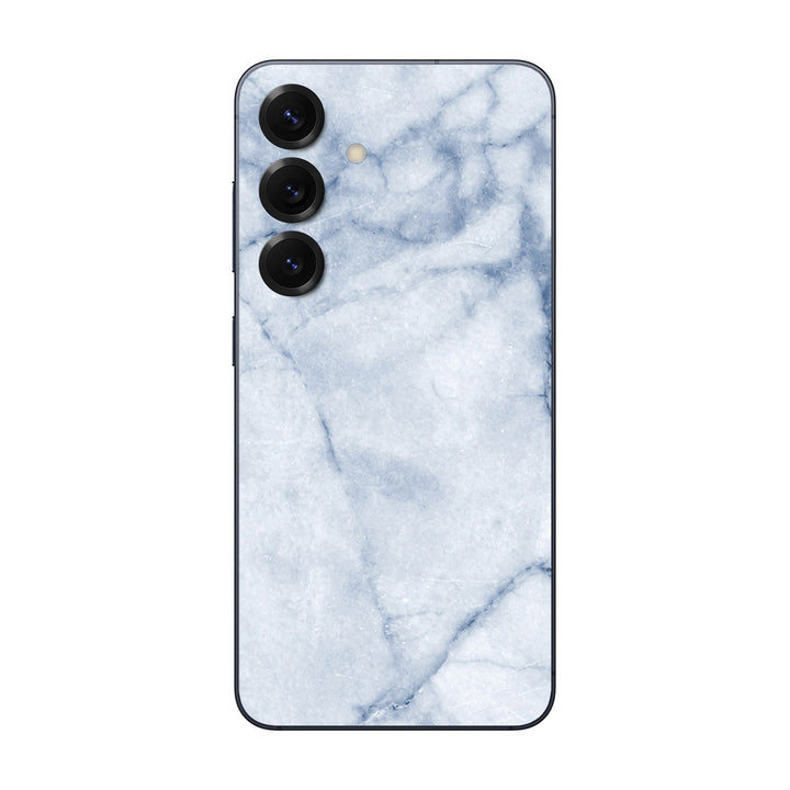 Galaxy S25 Marble Series Blue Skin