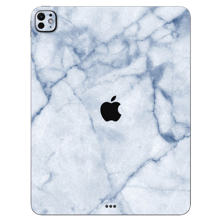 iPad Pro 13" M4 Marble Series Blue Skin