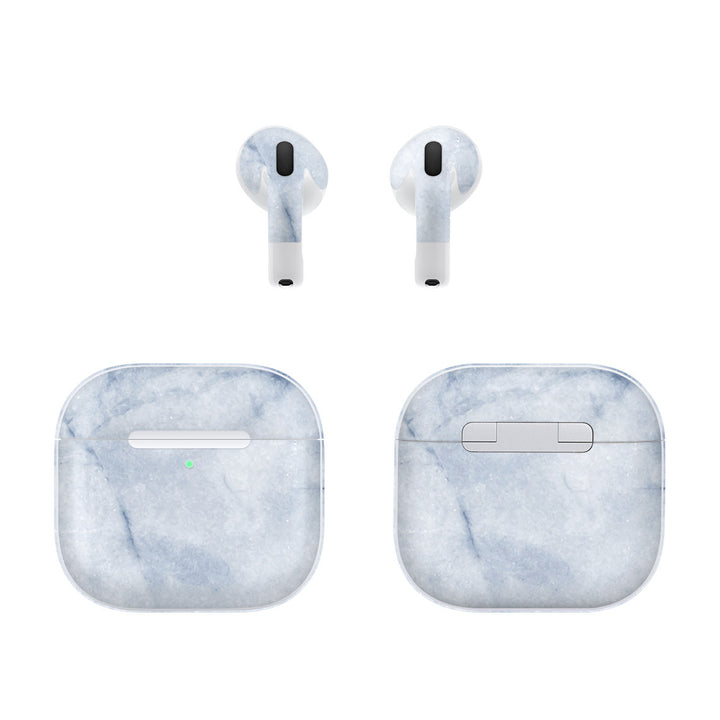 AirPods 4 Marble Series Blue Skin