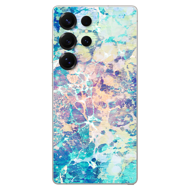 Galaxy S25 Ultra Marble Series Cotton Candy Skin