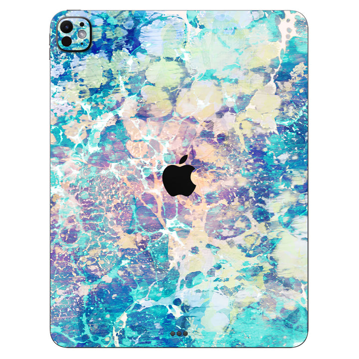 iPad Pro 13" M4 Marble Series Cotton Candy Skin