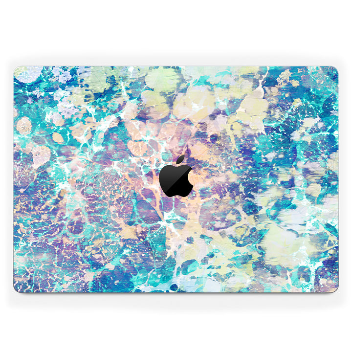 MacBook Pro 16" (2024 M4) Marble Series Cotton Candy Skin