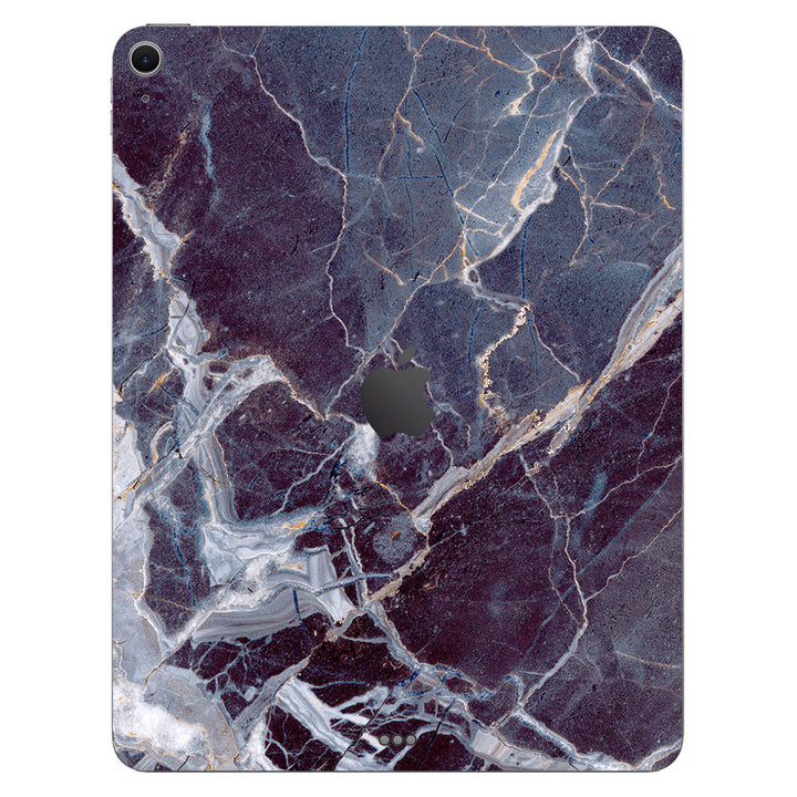 iPad Air 13" M2 Marble Series Dark Blue Skin