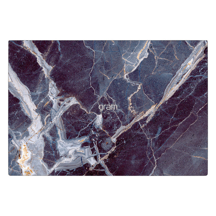 LG Gram 15.6-inch Marble Series Dark Blue Skin