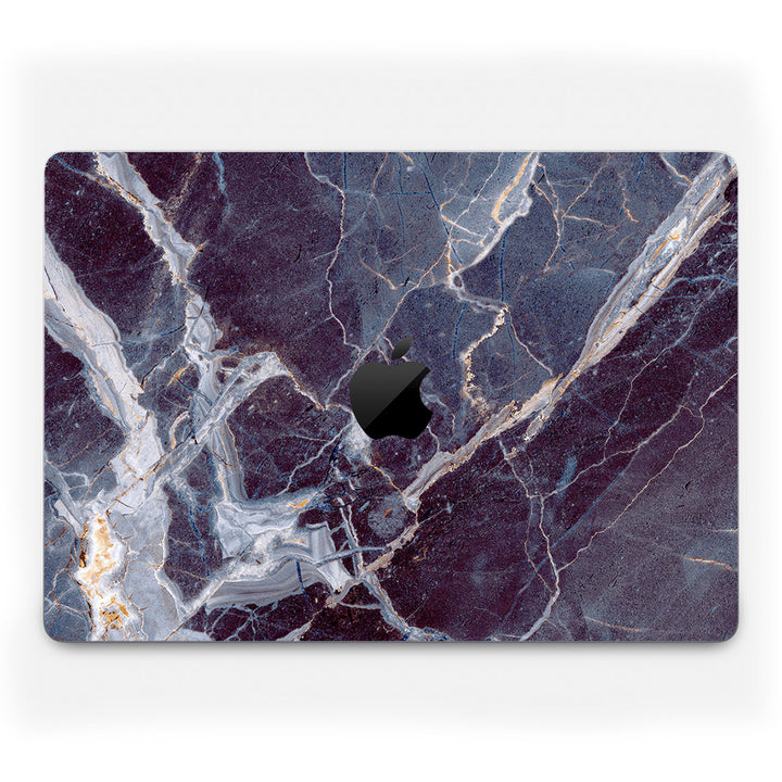 MacBook Pro 14" (2024, M4) Marble Series Dark Blue Skin