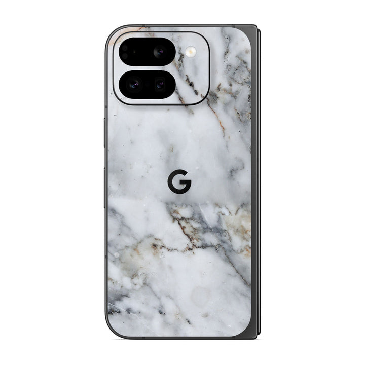 Pixel 9 Pro Fold Marble Series Gray Skin