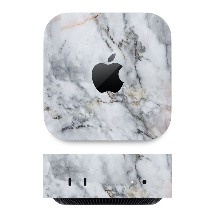 Mac Mini M4 Marble Series Gray Skin