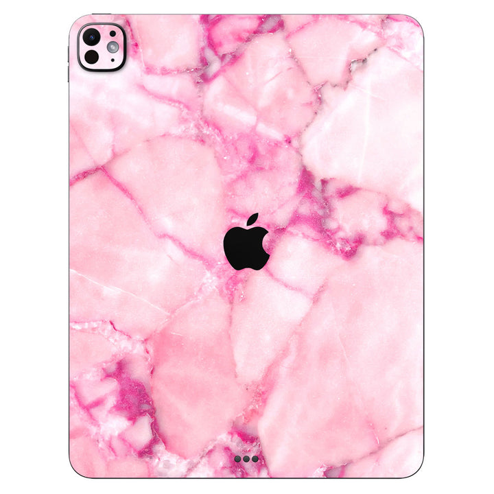 iPad Pro 13" M4 Marble Series Pink Skin