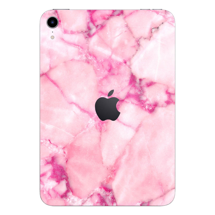 iPad Mini 7 (A17 Pro) Marble Series Pink Skin