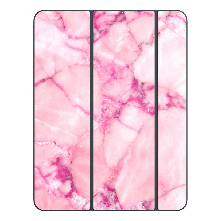 Smart Folio for iPad Pro 13-inch (M4) Marble Series Pink Skin