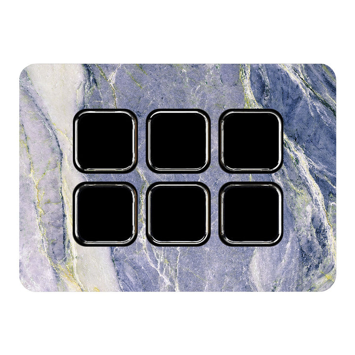 Elgato Stream Deck Mini Marble Series Too Blue Skin