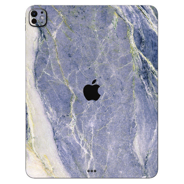 iPad Pro 13" M4 Marble Series Too Blue Skin