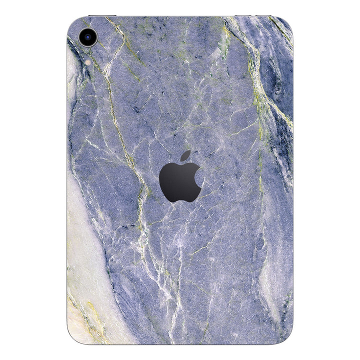 iPad Mini 7 (A17 Pro) Marble Series Too Blue Skin