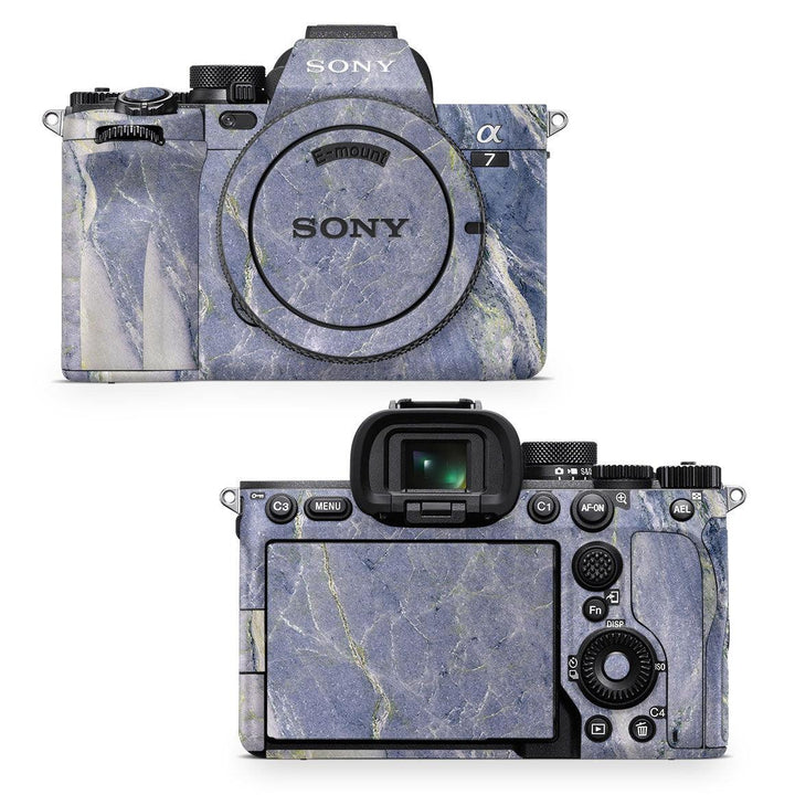 Sony A7 IV Mirrorless Camera Marble Series Skins - Slickwraps