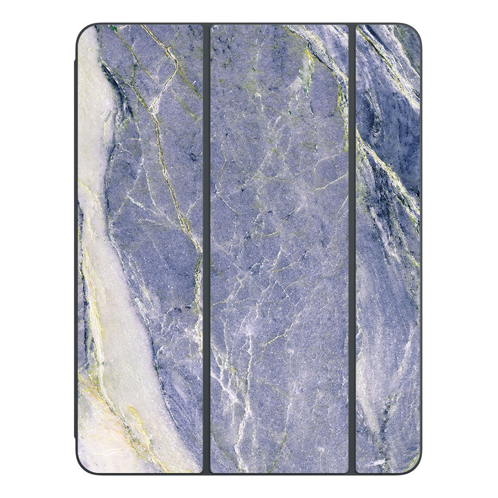 Smart Folio for iPad Pro 13-inch (M4) Marble Series Too Blue Skin