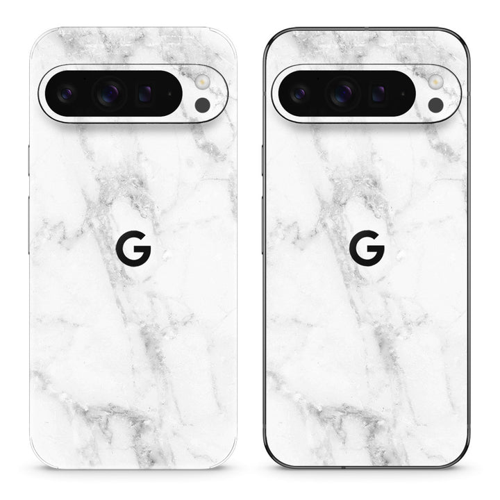 Pixel 9 Pro XL Marble Series White Skin