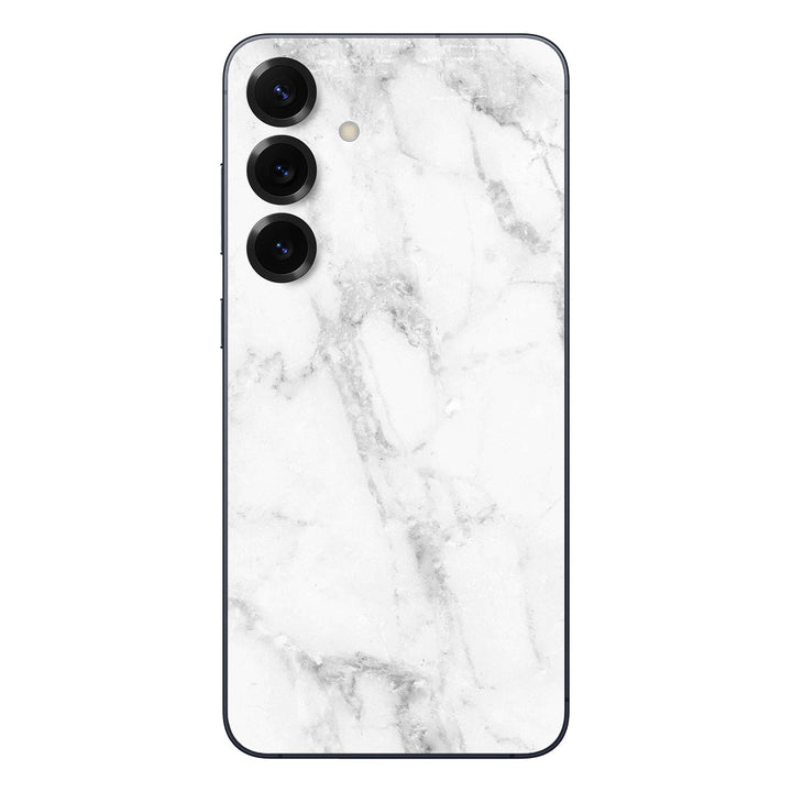 Galaxy S25 Plus Marble Series White Skin