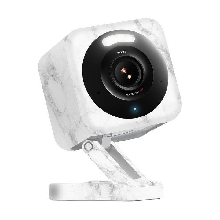 Wyze Cam v4 Marble Series White Skin