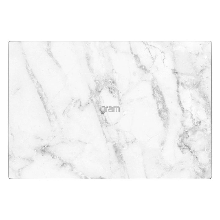 LG Gram 15.6-inch Marble Series White Skin