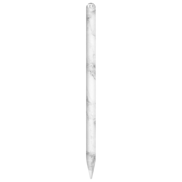 Apple Pencil Pro Marble Series White Skin