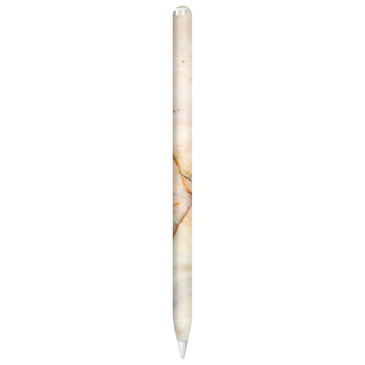 Apple Pencil Pro Marble Series Yellow Skin