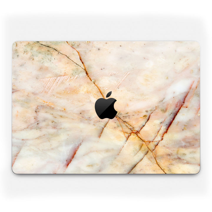 MacBook Pro 14" (2024, M4) Marble Series Yellow Skin