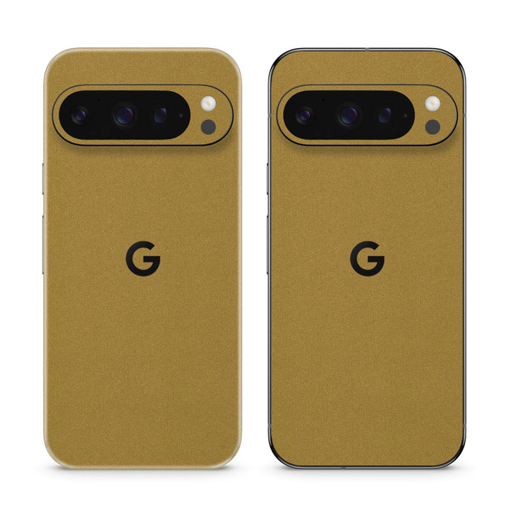 Pixel 9 Pro Metal Series Gold Skin