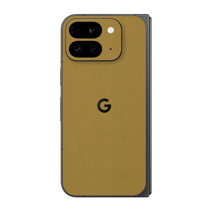 Pixel 9 Pro Fold Metal Series Gold Skin