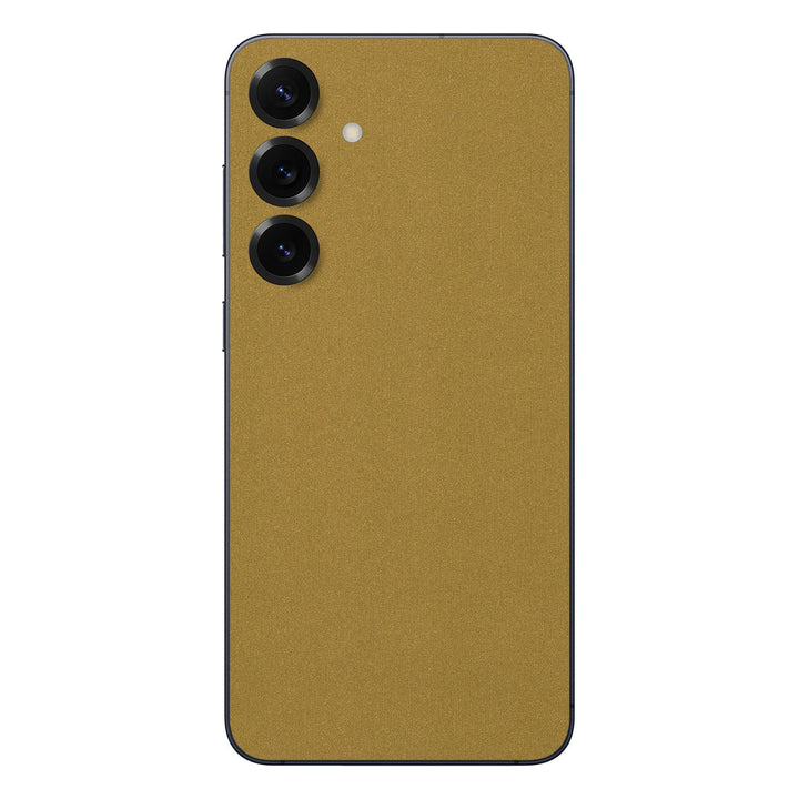 Galaxy S25 Plus Metal Series Gold Skin