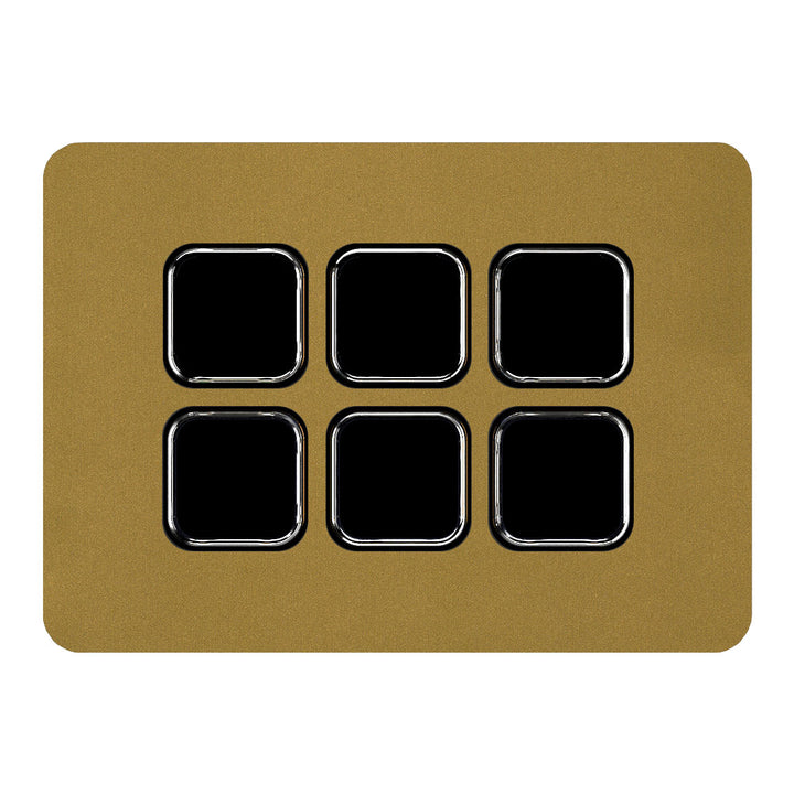 Elgato Stream Deck Mini Metal Series Gold Skin