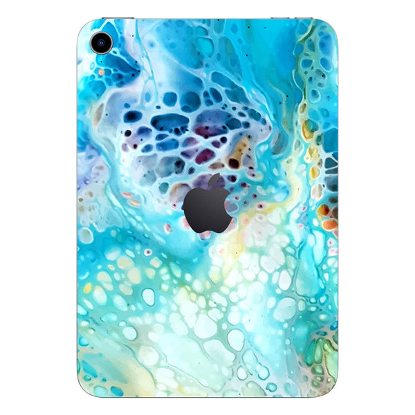 iPad Mini 7 (A17 Pro) Oil Paint Series Arctic Waves Skin