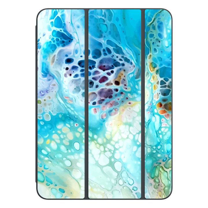 Smart Folio for iPad Pro 11-inch (M4) Oil Paint Series Arctic Waves Skin