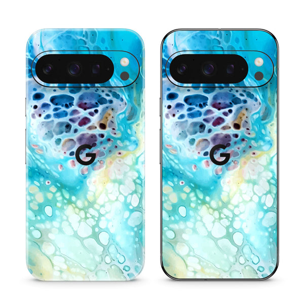 Pixel 9 Pro Oil Paint Series Arctic Waves Skin