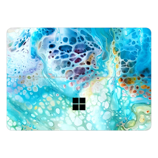 Surface Laptop Studio 2 Oil Paint Series Arctic Waves Skin