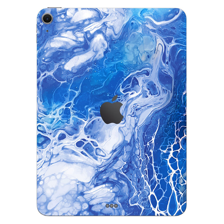 iPad Air 11" M2 Oil Paint Series Blue Waves Skin