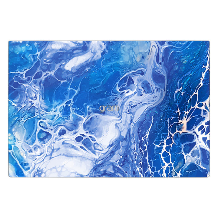 LG Gram 15.6-inch Oil Paint Series Blue Waves Skin